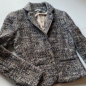 Vintage Emil Rutenberg Women’s Blazer Jacket Small Tweed Wool Blend Size 4
